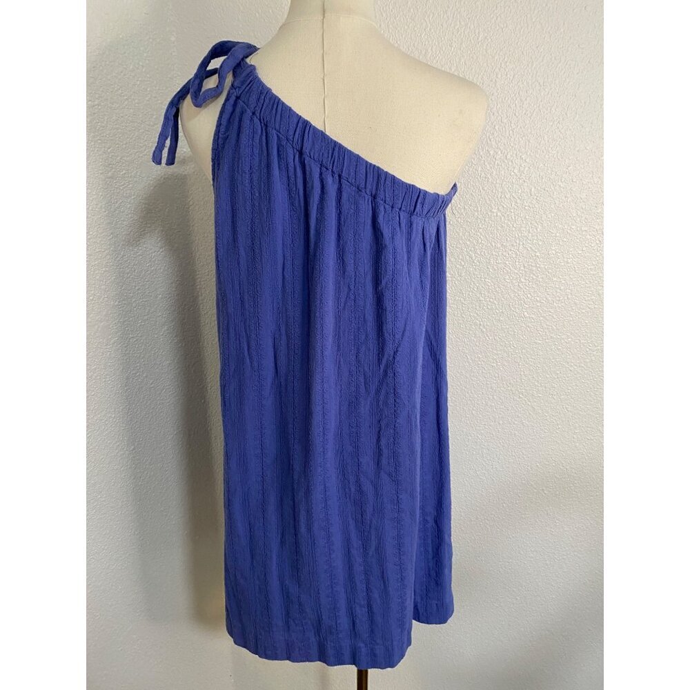 Marine Layer Women's Cassia Dress Shoulder Ties Medium Beachy Nautical - Picture 8 of 11